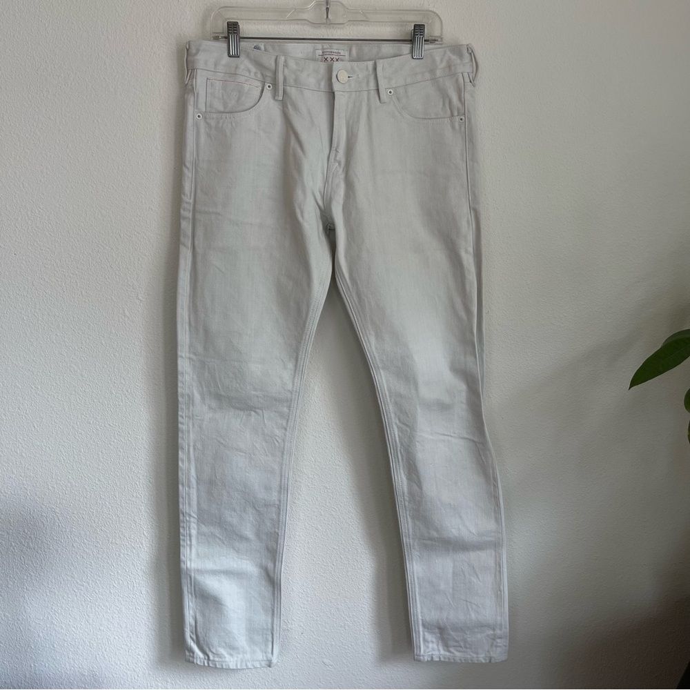 Scotch & Soda Lava Tears Selvedge Skinny Denim Tye Jeans
